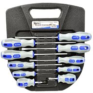 GEKO Screwdriver set, 10pcs, blue-gray - Screwdriver Set