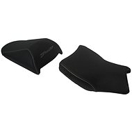 SHAD Comfort saddle black, gray seams - Motorbike Seat