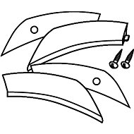 SHAD Reflective elements red for SH43 - Accessory