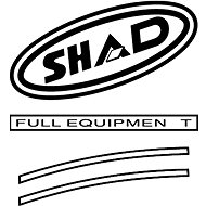 SHAD Red Stickers for SH43 - Accessory