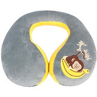 Walser Pillow Travel / Neck Collar Monkey Grey (from 5 years) - Travel Pillow