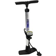 GEKO Hand pump with pressure gauge, aluminium body 38x530mm - Tyre Pump