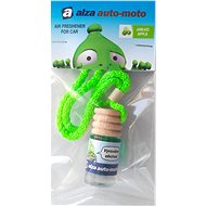 Alza - winds in the car, glass - apple - Car Air Freshener