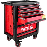 YATO Mobile workshop cabinet 6 drawers red - Tool trolley