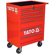 YATO Mobile workshop cabinet 6 drawers red - Tool trolley
