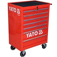 YATO Mobile workshop cabinet 7 drawers red - Tool trolley