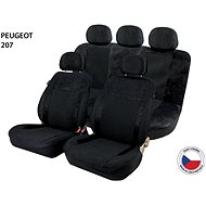 CAPPA car seats Perfetto AL Peugeot 207, black - Car Seat Covers