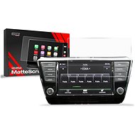 GRIZZ Matte foil for LCD display of navigation system Škoda Superb 3 - Car Screen Protector