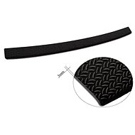 AVISA Profiled ALU rear door sill cover (black - grooved) for Kia Sportage V, from r. v. 2021 - Boot Edge Protector
