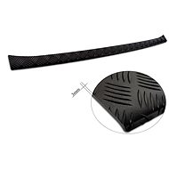 AVISA Profiled ALU rear door sill cover (black - grooved) for Mercedes Sprinter III, from r. - Boot Edge Protector