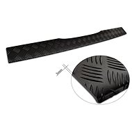AVISA Profiled ALU rear door sill cover (black - grooved) for Mercedes Vito W447, from r. v. - Boot Edge Protector