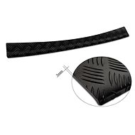 AVISA Profiled ALU rear door sill cover (black - grooved) for Renault Master III, from r. v. - Boot Edge Protector