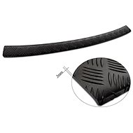 AVISA Profiled ALU rear door sill cover (black - grooved) for Skoda Octavia IV Combi, from r - Boot Edge Protector