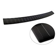 AVISA Profiled ALU rear door sill cover (black - matt) for Škoda Superb III Scout, r. v. 2015 - Boot Edge Protector