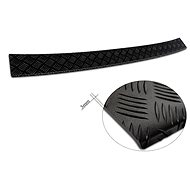 AVISA Profiled ALU rear door sill cover (black - grooved) for Volkswagen Crafter II, from r. - Boot Edge Protector