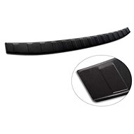 AVISA Profiled ALU rear door sill cover (black - matt) for Volvo V90, from 2016 -> - Boot Edge Protector