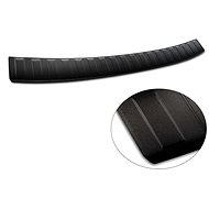 AVISA Profiled ALU rear door sill cover (black - matt) for Volvo XC60 I FL, r. v. 2013-2017 - Boot Edge Protector