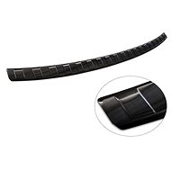 AVISA profiled stainless steel rear door sill cover for Audi Q3 II crossover - black, from r.v. 2018 - Boot Edge Protector