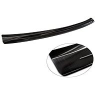 AVISA profiled stainless steel rear door sill cover for Audi Q4 E-Tron - black, from r.v. 2021 -> - Boot Edge Protector
