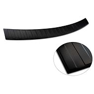 AVISA Profiled stainless steel rear door sill cover (black matt) for Audi Q5 8R, r. v. 2009-2017 - Boot Edge Protector