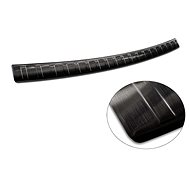 AVISA Profiled stainless steel rear door sill cover for BMW 5 G31 LCI, r. v. 2020-2023, black - Boot Edge Protector