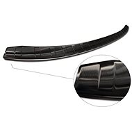 AVISA profiled stainless steel rear door sill cover for BMW i3 (i01) Facelift, from 2017 -, black - Boot Edge Protector