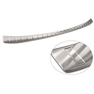 AVISA Profiled stainless steel rear door sill cover for BMW iX, from r.v. 2021 ->, silver - Boot Edge Protector