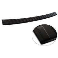 AVISA Profiled stainless steel rear door sill cover (black matt) for BMW X1 F48, r. v. 2015-2022 - Boot Edge Protector