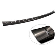 AVISA Profiled stainless steel rear door sill cover for BMW X1 U11 M-Paket, from r.v. 2022 ->, black - Boot Edge Protector