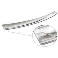 AVISA profiled stainless steel rear door sill cover for BMW X5 III F15 M-Paket, r. v. 2013 - 2018 - Boot Edge Protector