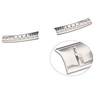 AVISA Profiled stainless steel rear door sill cover for Citroen C4 X, from r.v. 2022 ->, silver - Boot Edge Protector