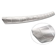AVISA Profiled stainless steel rear door sill cover for Citroen C5 X, from r.v. 2021 ->, silver - Boot Edge Protector