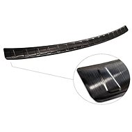 AVISA black profiled stainless steel rear door sill cover for Fiat 500 e II hatchback 3-door, from r - Boot Edge Protector