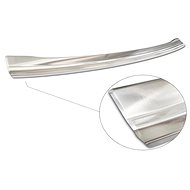 AVISA profiled stainless steel tailgate sill cover for Ford Fiesta VII, r. v. 2008 - 2012 / Facelift - Boot Edge Protector