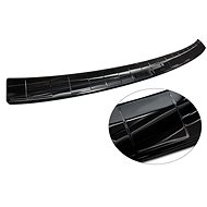 AVISA profiled stainless steel rear door sill cover for Ford Kuga III ST-Line - black gloss, from r. - Boot Edge Protector