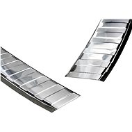 AVISA profiled stainless steel rear door sill cover for Honda Civic IX hatchback facelift, from r. v - Boot Edge Protector