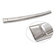 AVISA Profiled stainless steel rear door sill cover for Honda Civic XI, from r.v. 2021 ->, silver - Boot Edge Protector