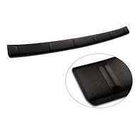 AVISA Profiled stainless steel rear door sill cover for Honda Civic XI, from r.v. 2021 ->, black - Boot Edge Protector