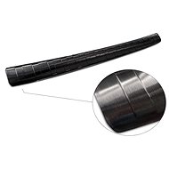AVISA profiled stainless steel rear door sill cover for Honda Jazz V Crosstar hybrid - black, from r - Boot Edge Protector