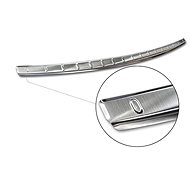 AVISA profiled stainless steel rear door sill cover for Hyundai i20 II Facelift, r. v. 2018 - 2020 - Boot Edge Protector