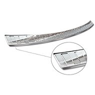 AVISA profiled stainless steel rear door sill cover for Hyundai i30 III hatchback 5 door, facelift f - Boot Edge Protector