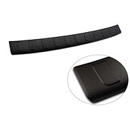 AVISA Profiled stainless steel rear door sill cover for Jeep Avenger, from r.v. 2023 ->, black - Boot Edge Protector