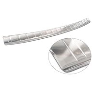 AVISA Profiled stainless steel rear door sill cover for Kia Sportage V, from r.v. 2021 ->, silver - Boot Edge Protector