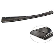AVISA Profiled stainless steel rear door sill cover for Lexus RZ, from r.v. 2023 ->, black - Boot Edge Protector
