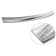 AVISA Profiled stainless steel rear door sill cover for Mazda CX-60, from r.v. 2022 ->, silver - Boot Edge Protector