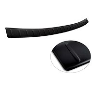 AVISA Profiled stainless steel rear door sill cover for Mazda CX-60, from r.v. 2022 ->, black - Boot Edge Protector