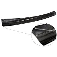 AVISA profiled stainless steel rear door sill cover for Mercedes C Class V T-model (S206) - black, f - Boot Edge Protector