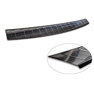 AVISA Profiled stainless steel rear door sill cover for Mercedes EQE SUV, from r.v. 2022 ->, black - Boot Edge Protector