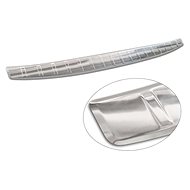 AVISA Profiled stainless steel rear door sill cover for Mercedes EQE V295, from r.v. 2022 ->, silver - Boot Edge Protector
