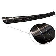 AVISA profiled stainless steel rear door sill cover for Mercedes GLA II (H247) - black, from r. v. 2 - Boot Edge Protector